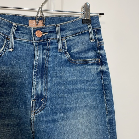 Mother PETITES The Lil Hustler Ankle Fray denim jean - Picture 5 of 12